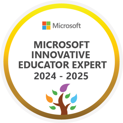 Microsoft Innovative Educator Expert 2024-2025