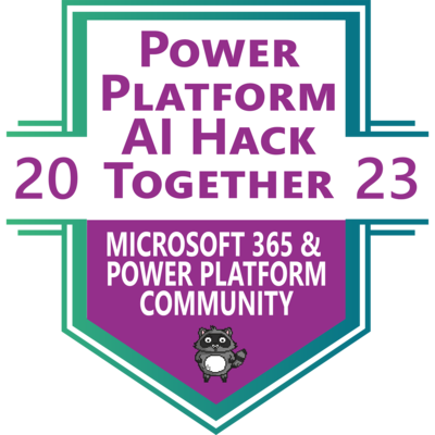 Power Platform Global AI Hackathon - Microsoft 365 & Power Platform Community 2023