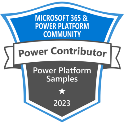 Power Platform Samples - Microsoft 365 & Power Platform Community 2023